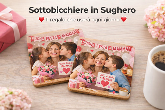 Posavasos de Corcho para el Día de la Madre – Idea de Regalo Emotiva